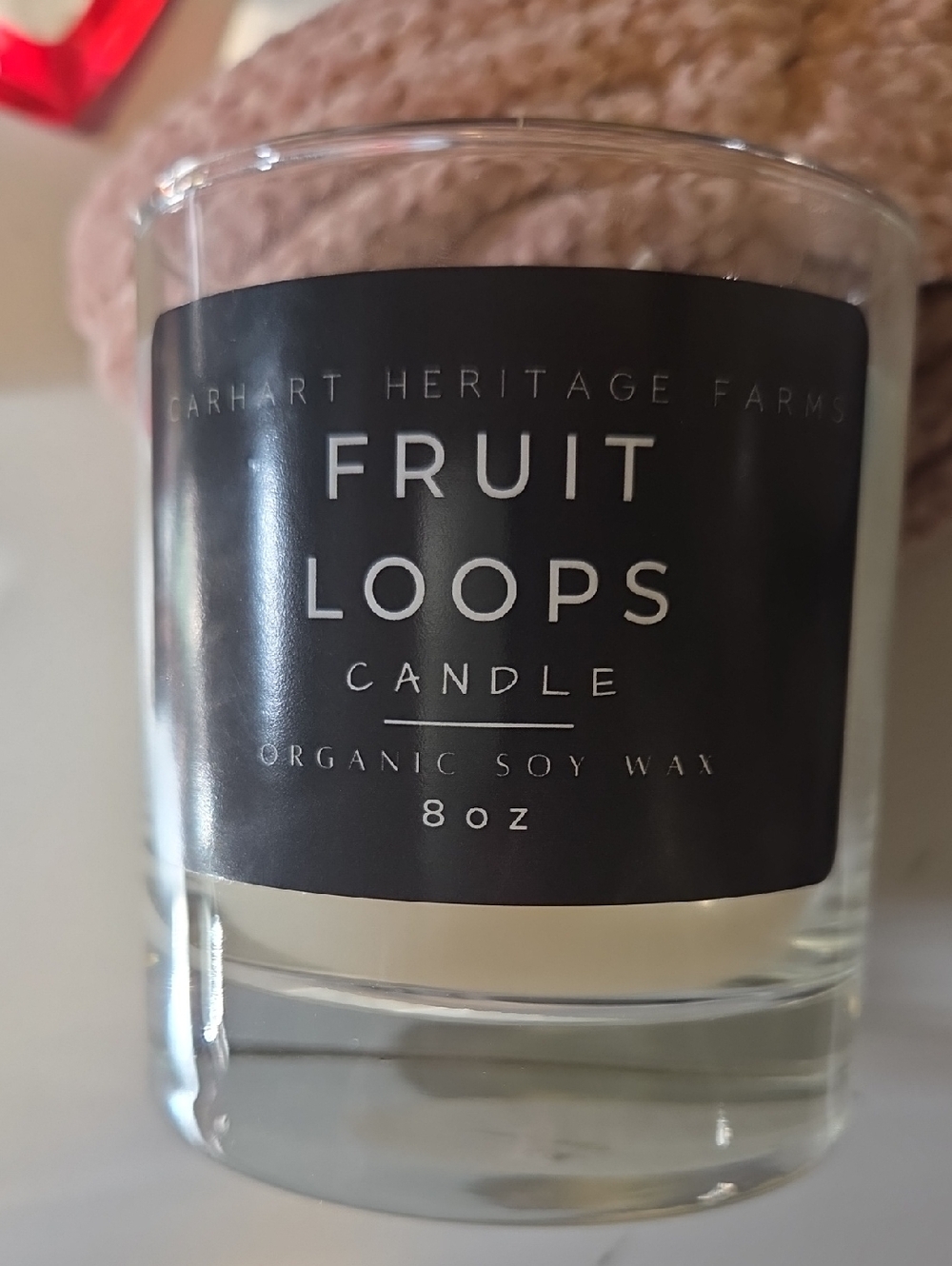 Carhart Heritage Farms Fruit Loops Candle - Black & Cream